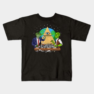 Alien Illuminati Kids T-Shirt